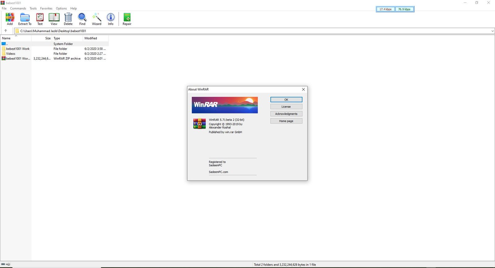 Winrar 5.71