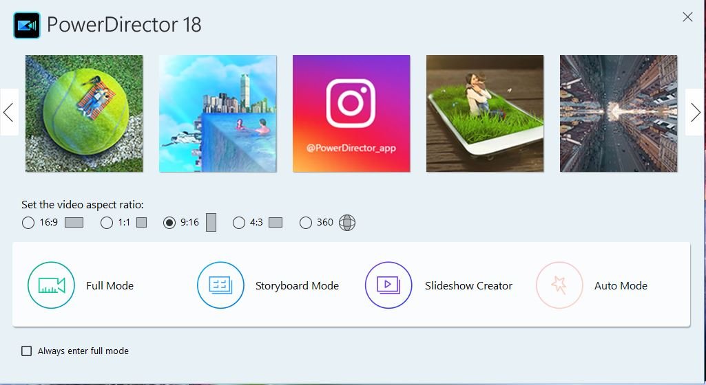 PowerDirector 18