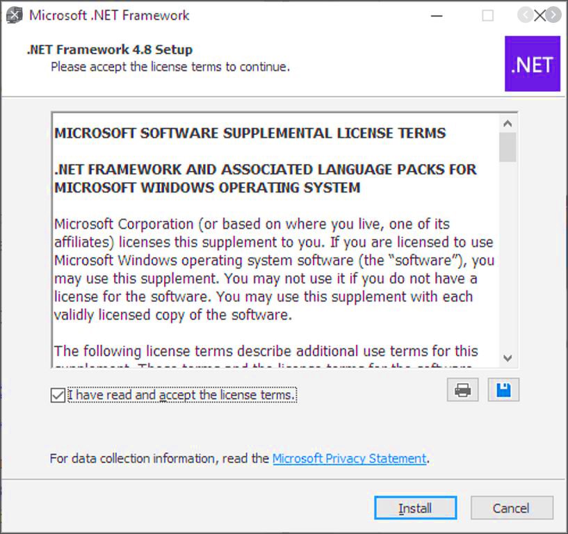 Microsoft .NET Framework 4.8